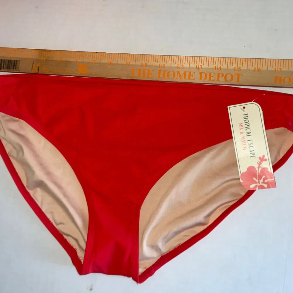 Tropical Escape Bikini Mix-And-Match Size 14 Melon‎